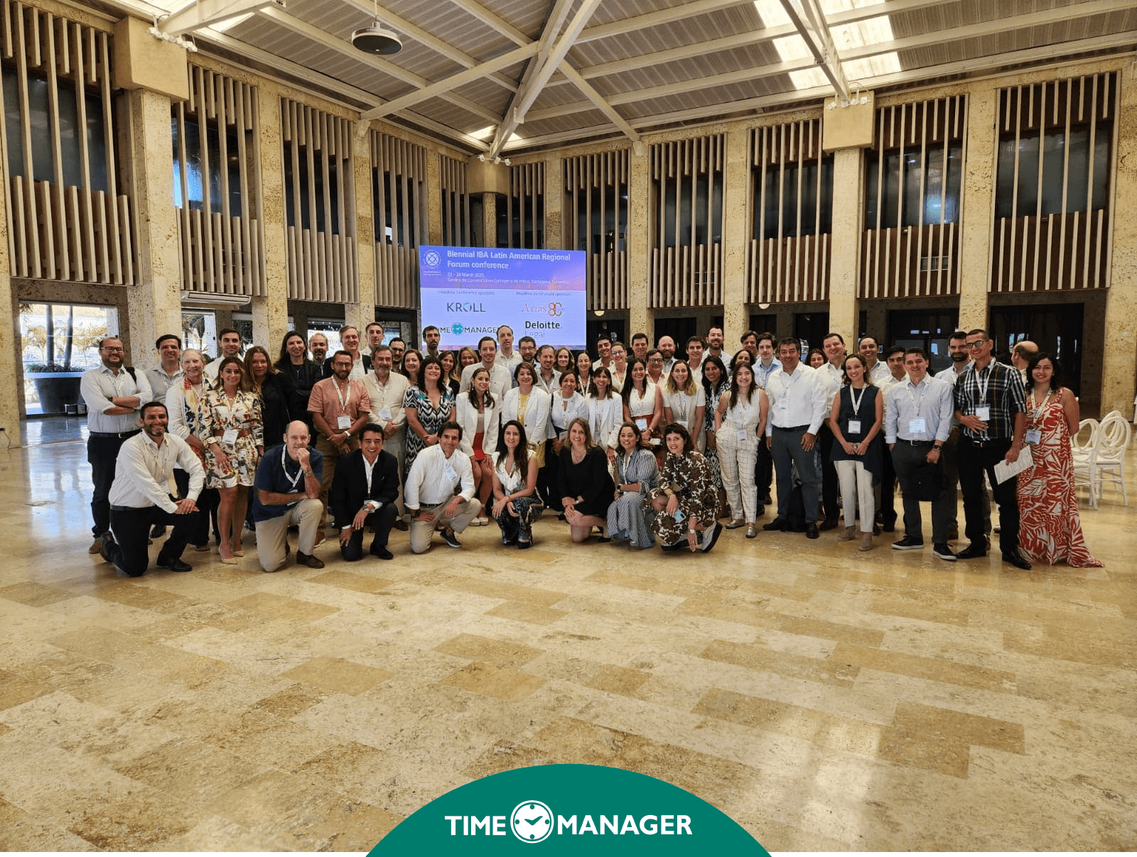 TIME MANAGER estuvo presente en el Biennal IBA Latin American Regional Forum Conference, como Patrocinador Principal