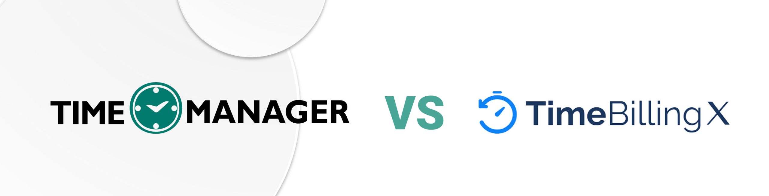 COMPARATIVO ENTRE TIME MANAGER vs TIME BILLING