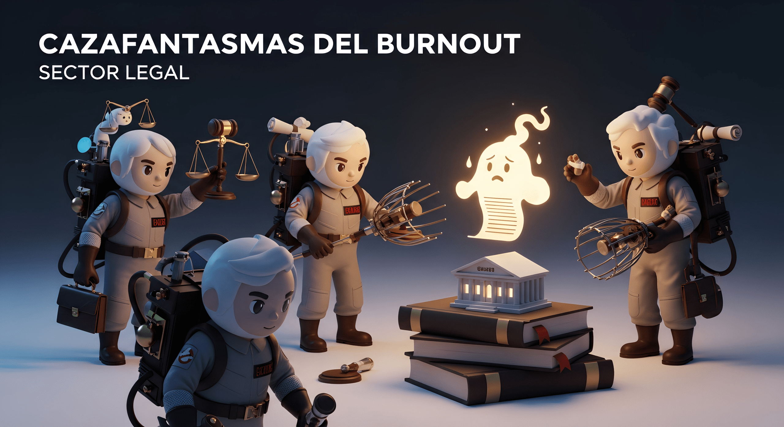 CAZAFANTASMAS DEL BURNOUT: CÓMO SOBREVIVIR A LA SOBRECARGA EN TU FIRMA LEGAL (EN HALLOWEEN… Y TODO EL AÑO)